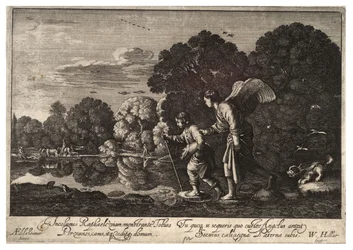 Tobias und der Engel. Zustand 2
